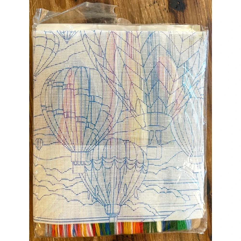 Monarch Horizons Longstitch Kit Always Chasing Rainbows LS25 Hot Air Balloons